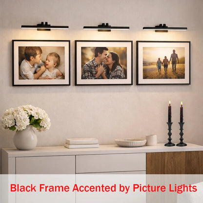 Aluminum Picture Frames Set (3-Pack)