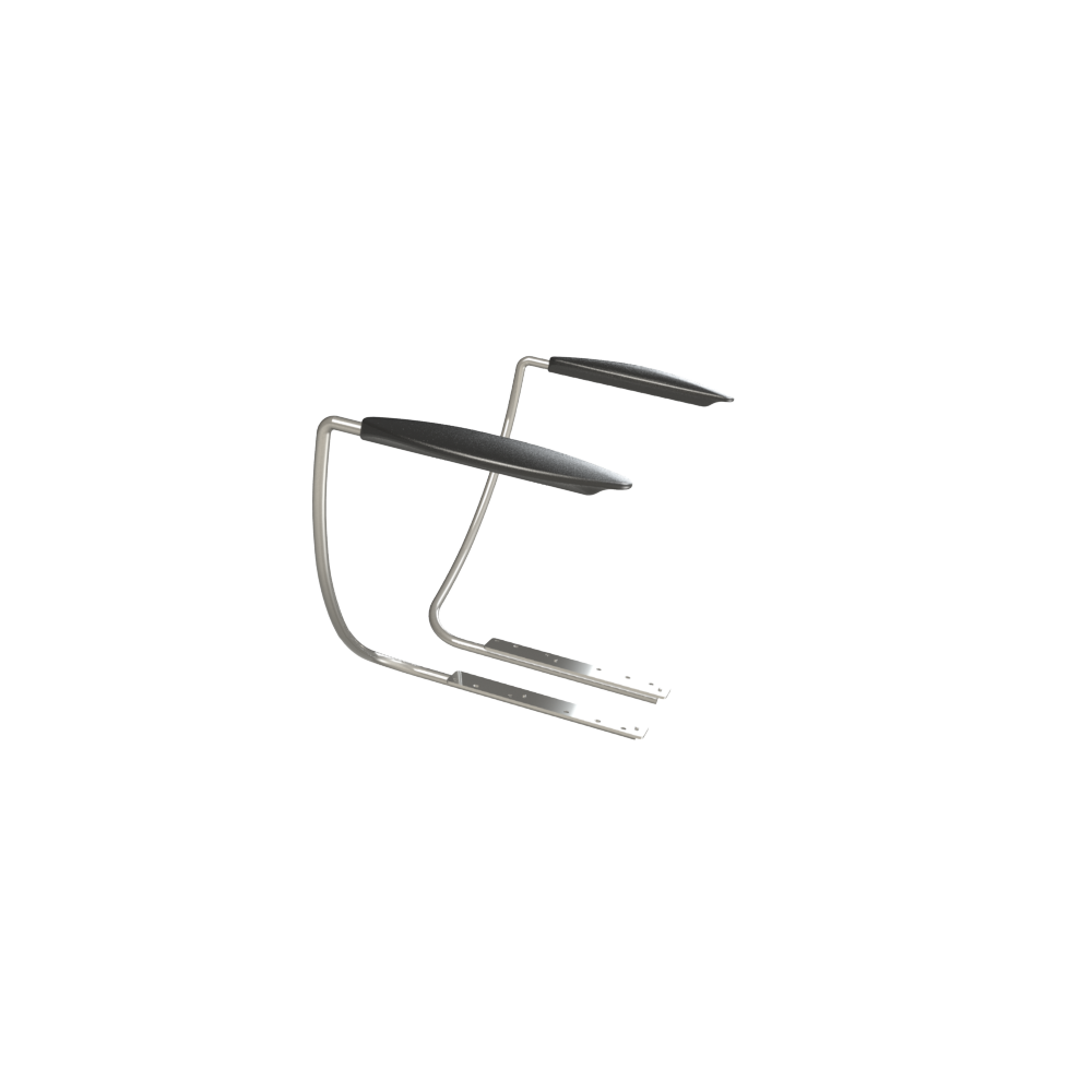 Sit-Stand Saddle Chair  with Back Rest for Better Posture