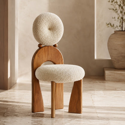 Alette Arched Wooden Dining Chair