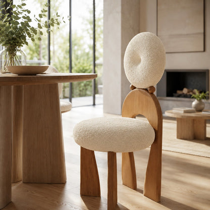 Alette Arched Wooden Dining Chair