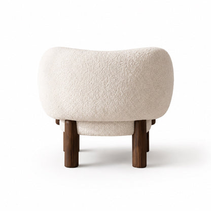 Mats Contemporary Curved Armchair