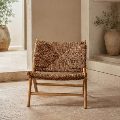 Ane Nordic Ash Wood Sofa Chair
