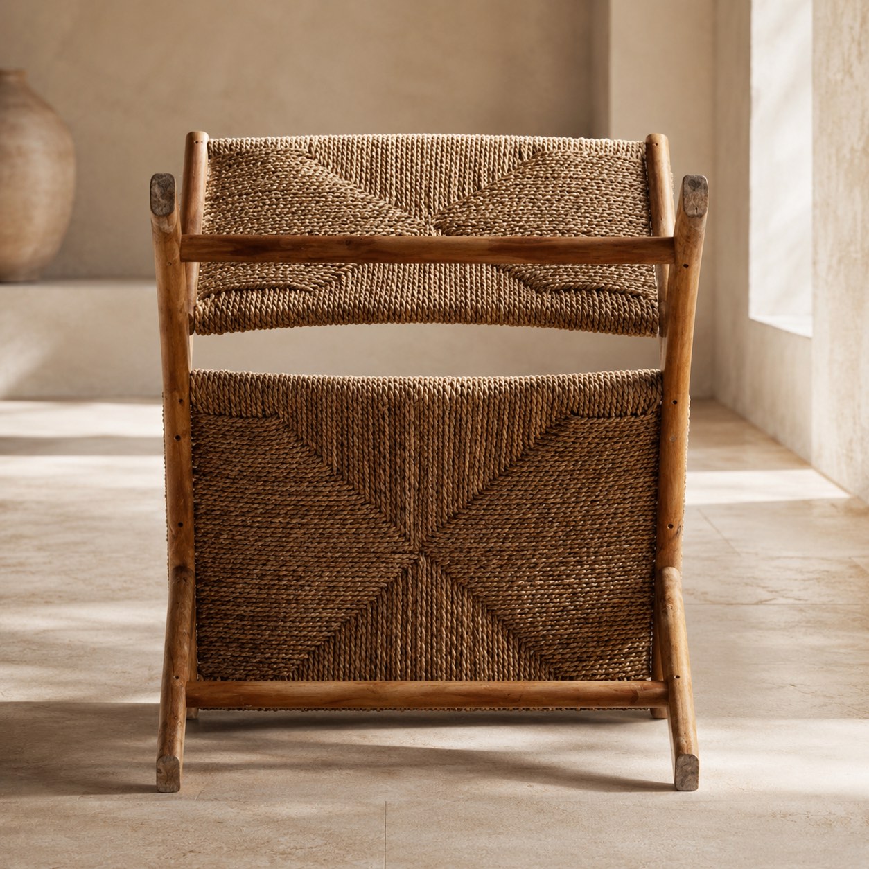 Ane Nordic Ash Wood Sofa Chair