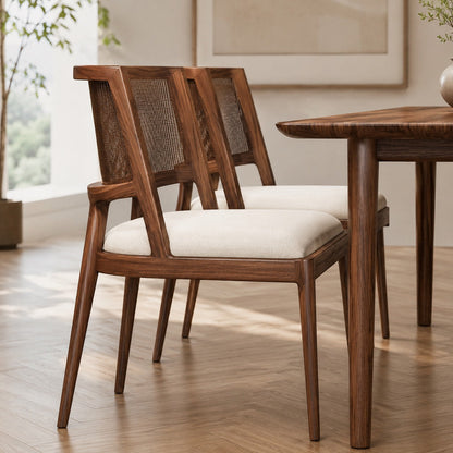 Weave Solid Wood Dining Chair