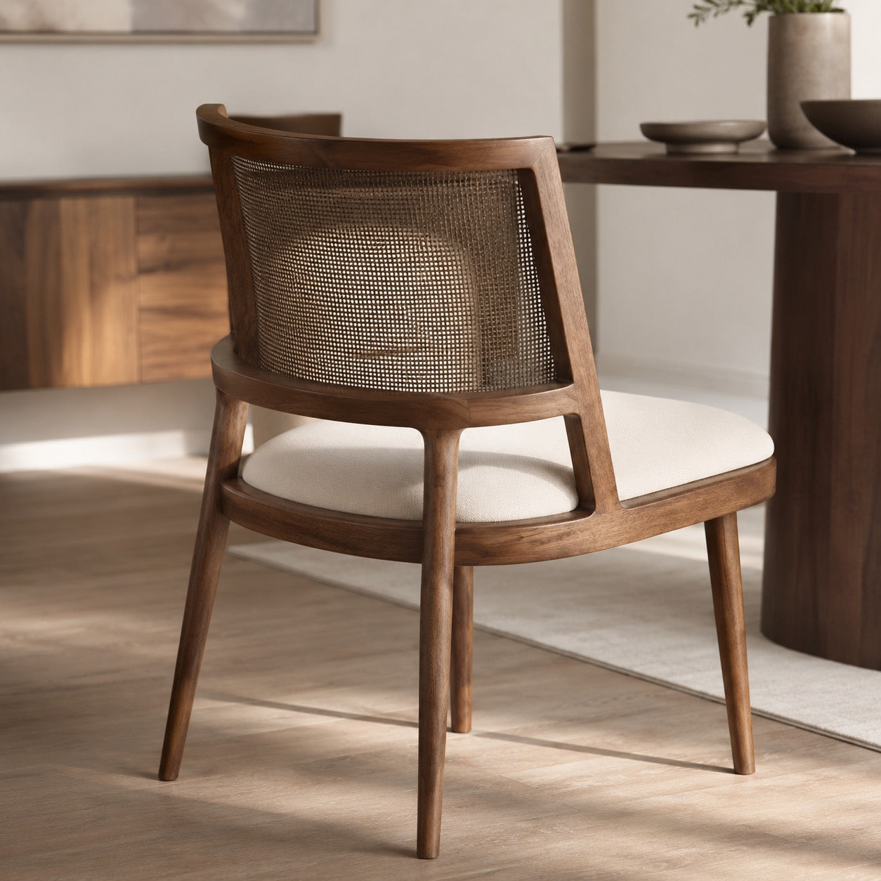 Weave Solid Wood Dining Chair