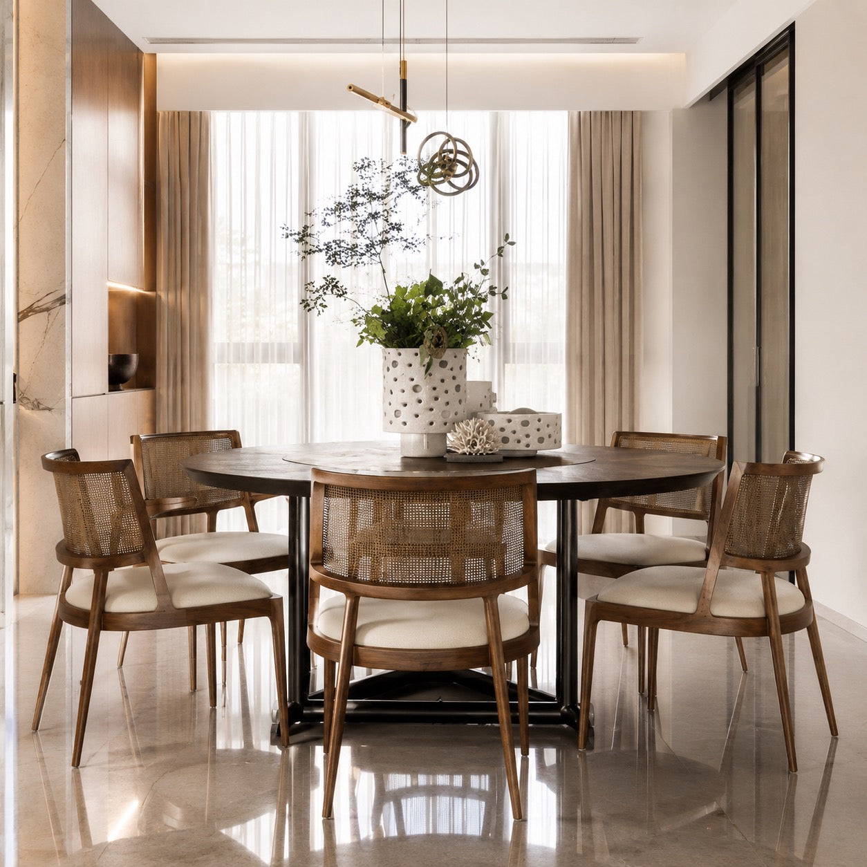 Weave Solid Wood Dining Chair