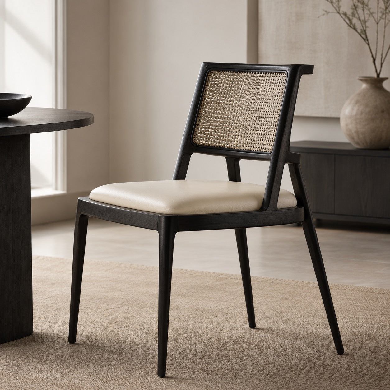 Weave Solid Wood Dining Chair