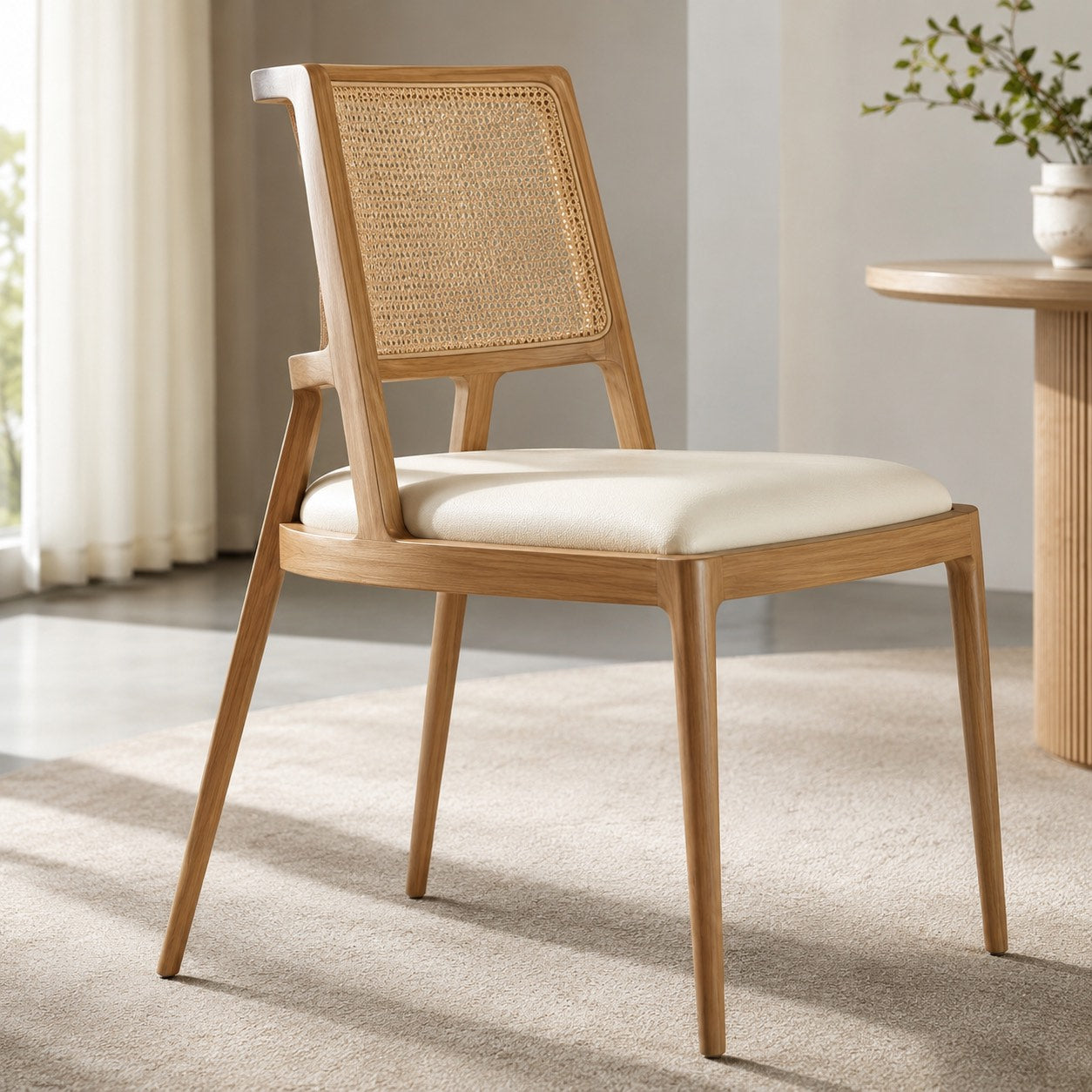 Weave Solid Wood Dining Chair