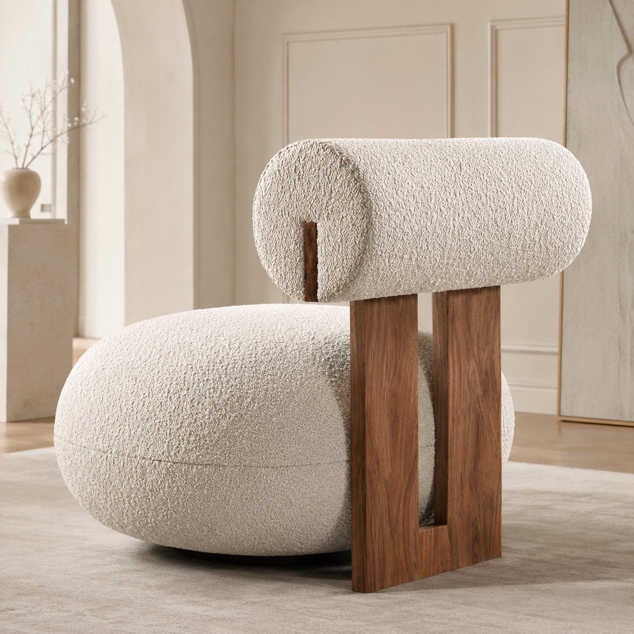 Cosmo Cylindrical Back Dining Chair