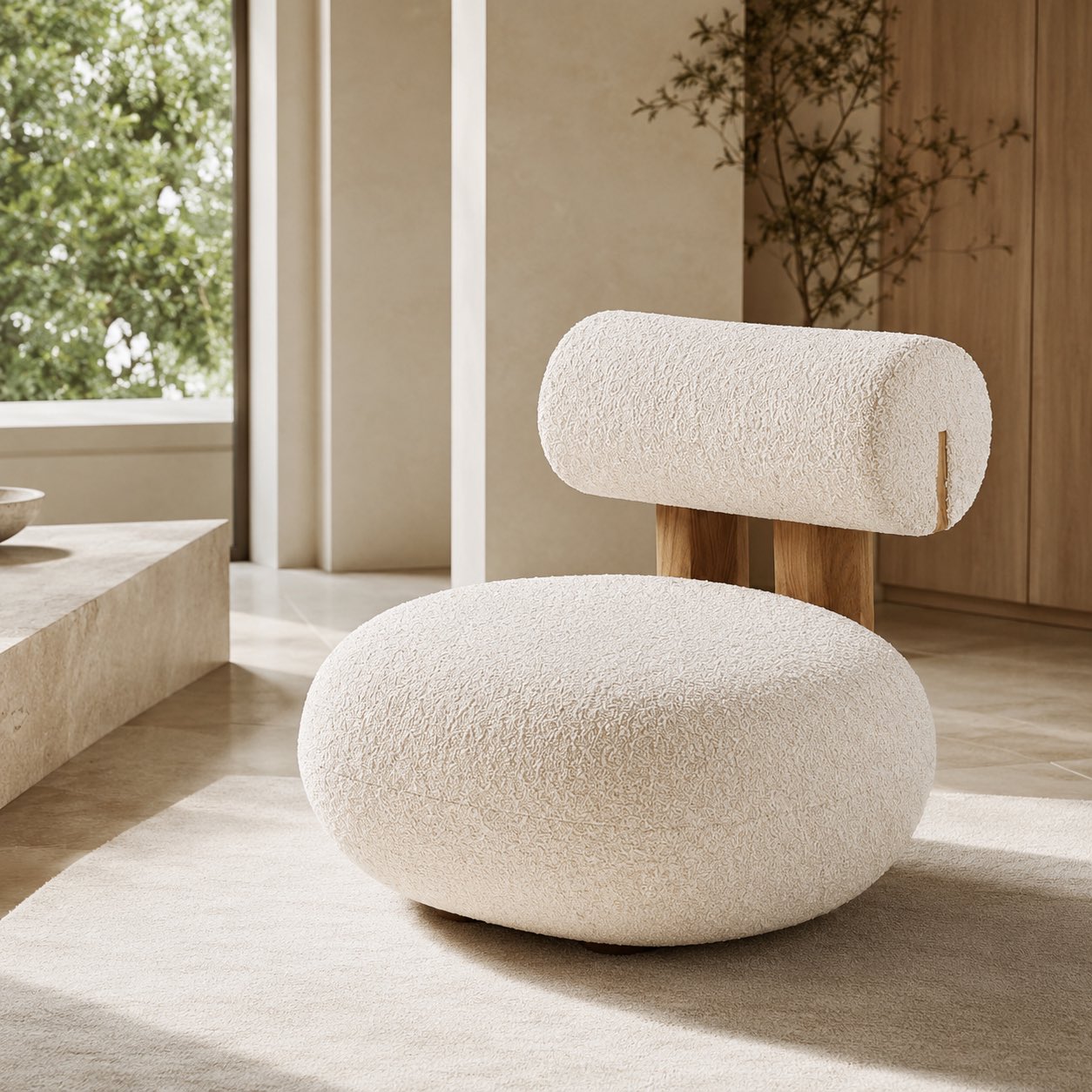 Cosmo Cylindrical Back Dining Chair