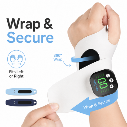 Vibrating Wrist Massager Brace