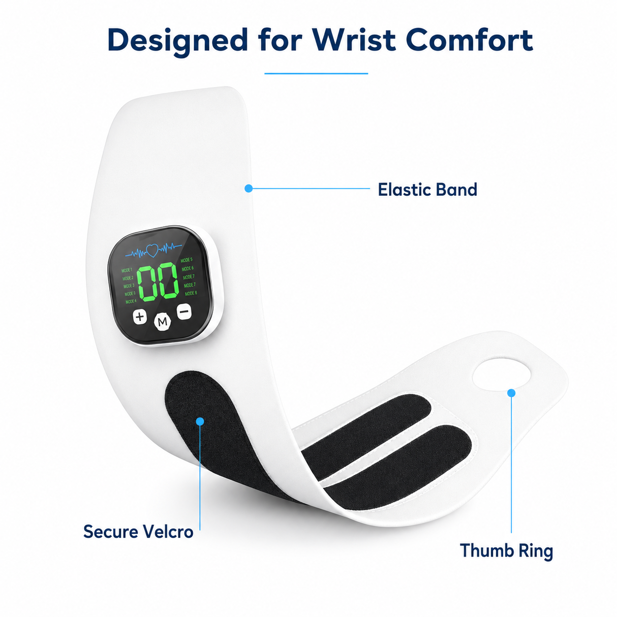 Vibrating Wrist Massager Brace