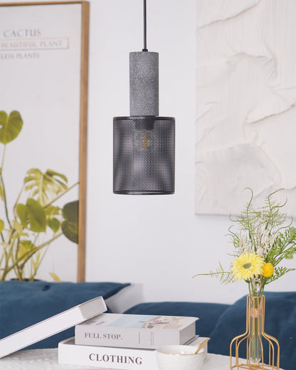 Industrial Concrete Pendant Light