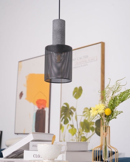 Industrial Concrete Pendant Light