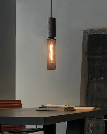Industrial Concrete Pendant Light