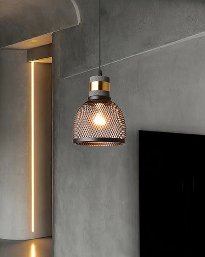 Industrial Concrete Pendant Light