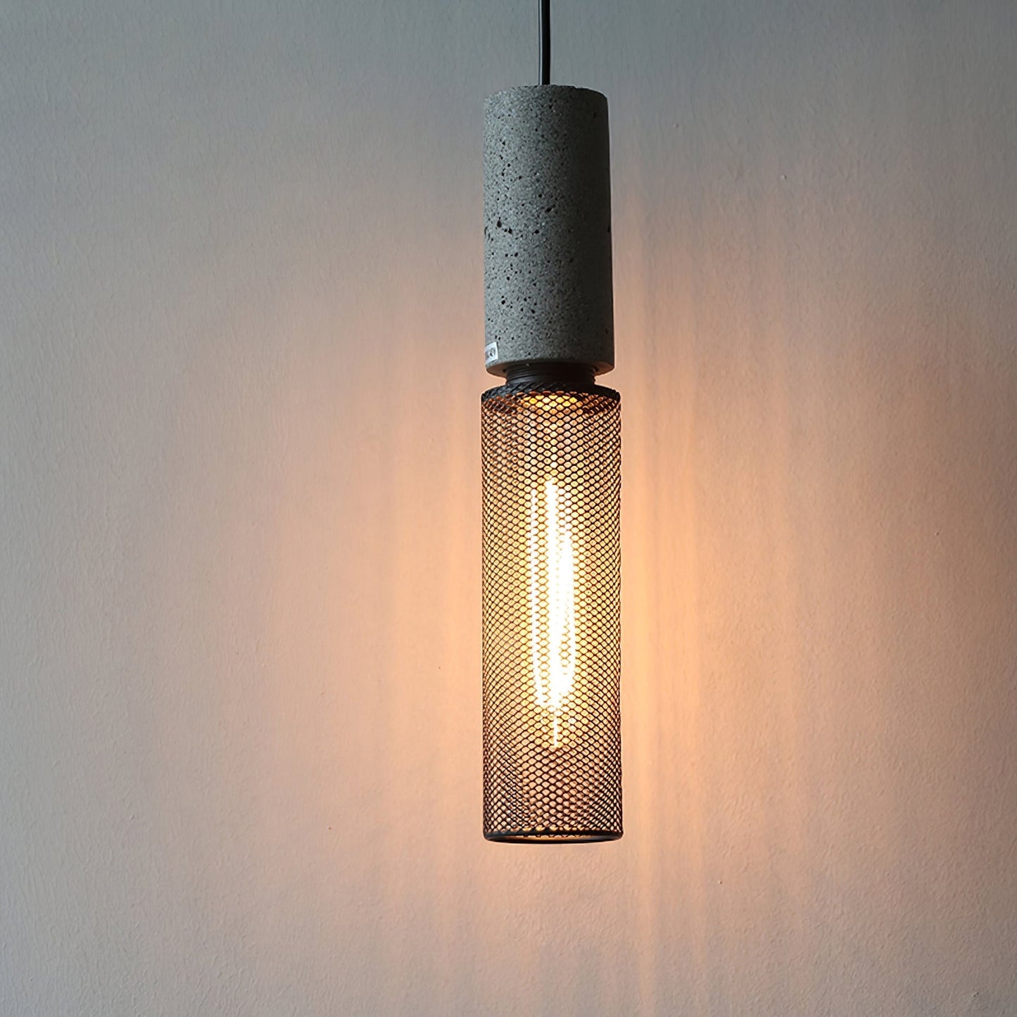 Industrial Concrete Pendant Light