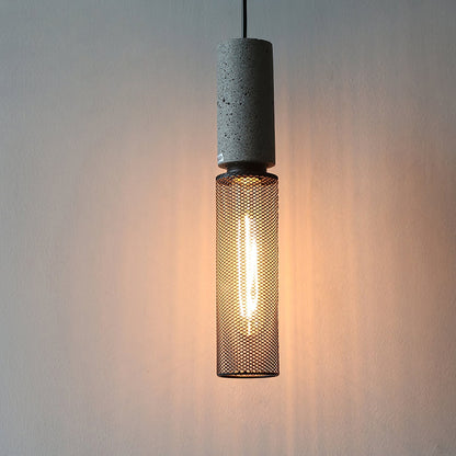 Industrial Concrete Pendant Light