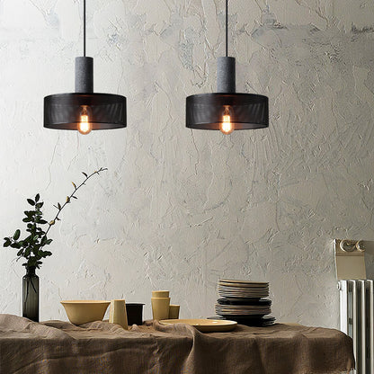 Industrial Concrete Pendant Light