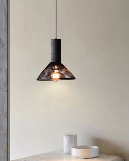 Industrial Concrete Pendant Light