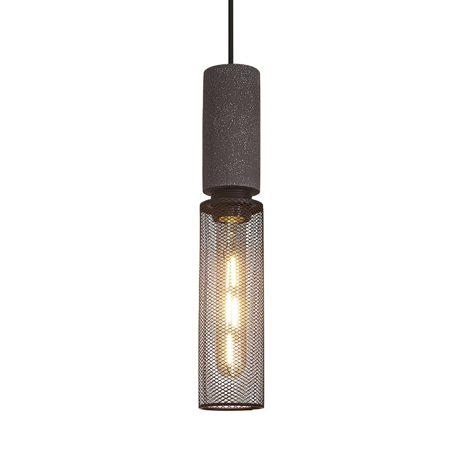 Industrial Concrete Pendant Light