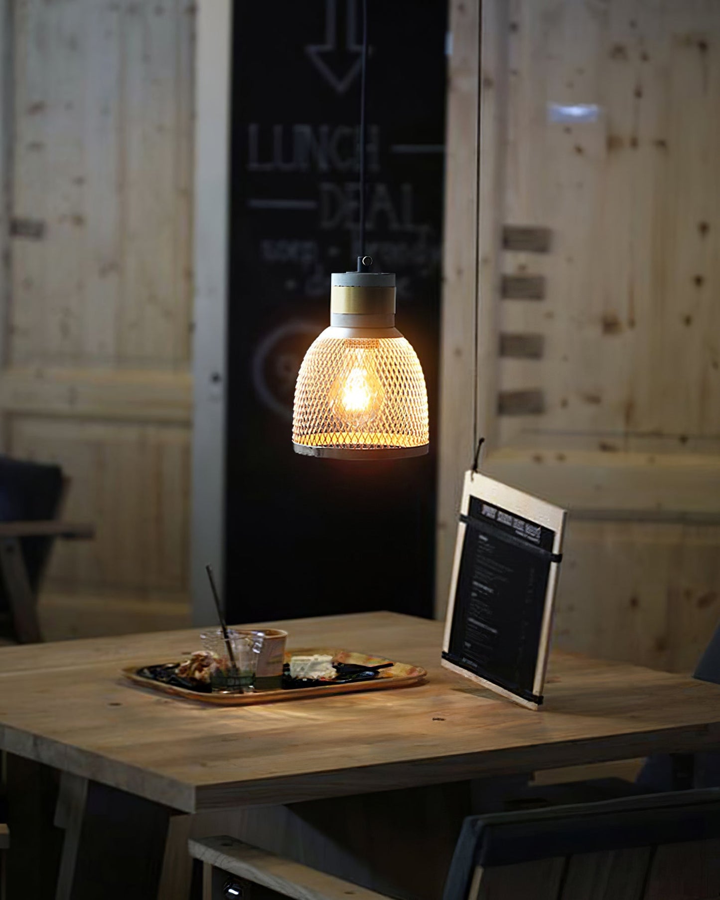 Industrial Concrete Pendant Light
