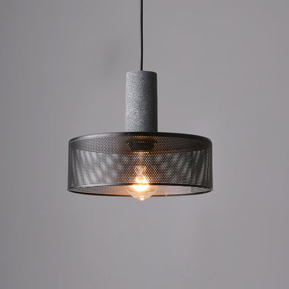 Industrial Concrete Pendant Light
