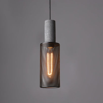 Industrial Concrete Pendant Light