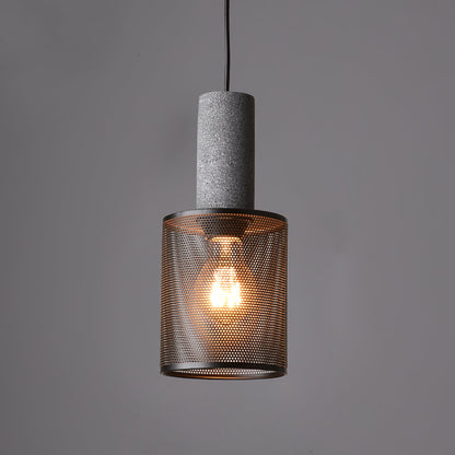 Industrial Concrete Pendant Light