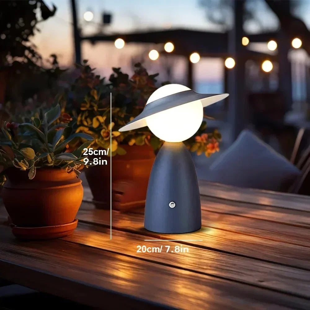 TouchBright Charging Lamp with LED Dimmer