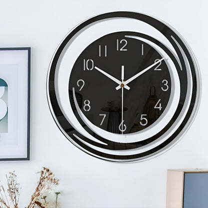 Sorana Black Acrylic Wall Clock