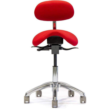 English Saddle Style with Lumbar Back Office Chair
