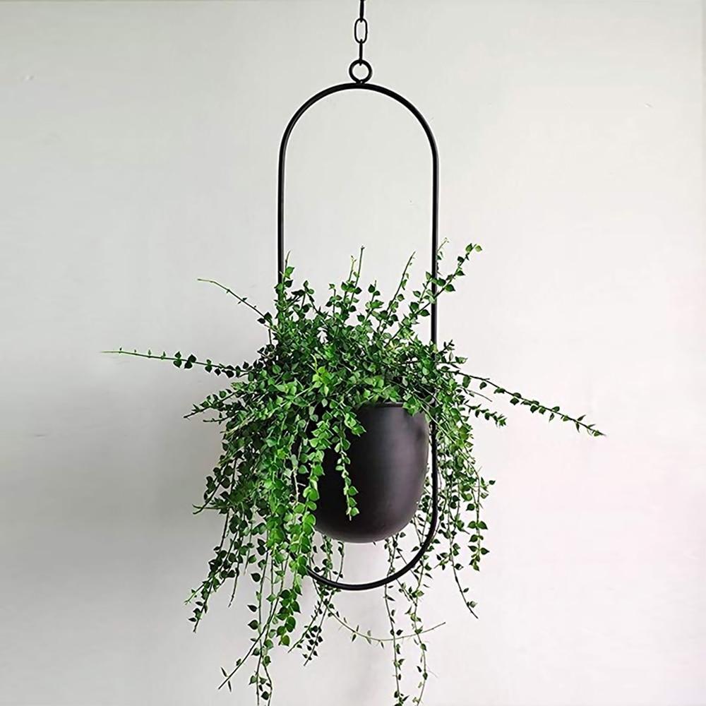 FloraFrame Iron Hanging Planter