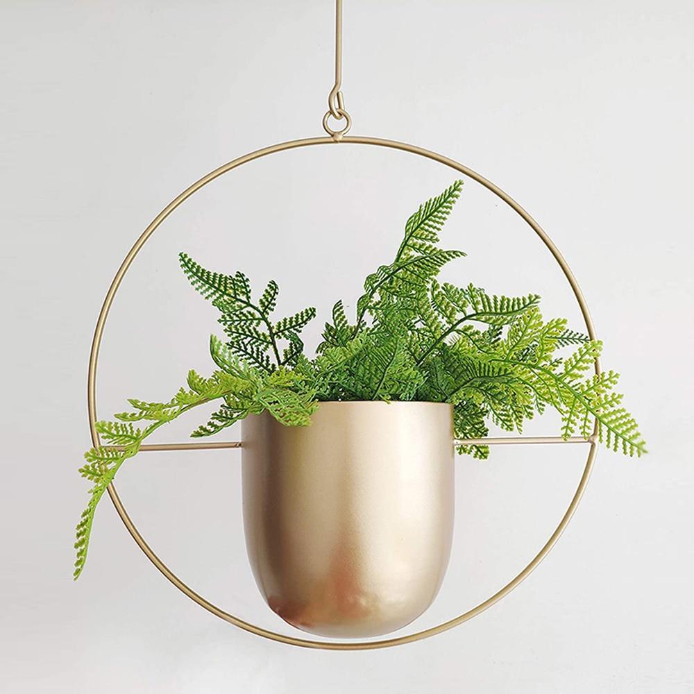 FloraFrame Iron Hanging Planter