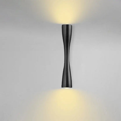 Brushed Gold Up-Down Wall Sconce