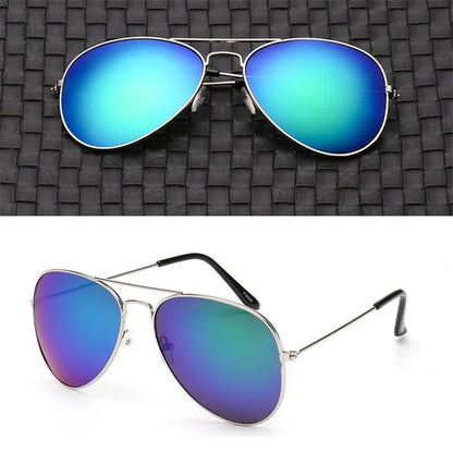 Double Bridge Aviators, UV400 Mirror Lens