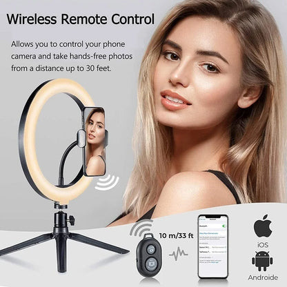 Selfie Ring Light Phone Stand