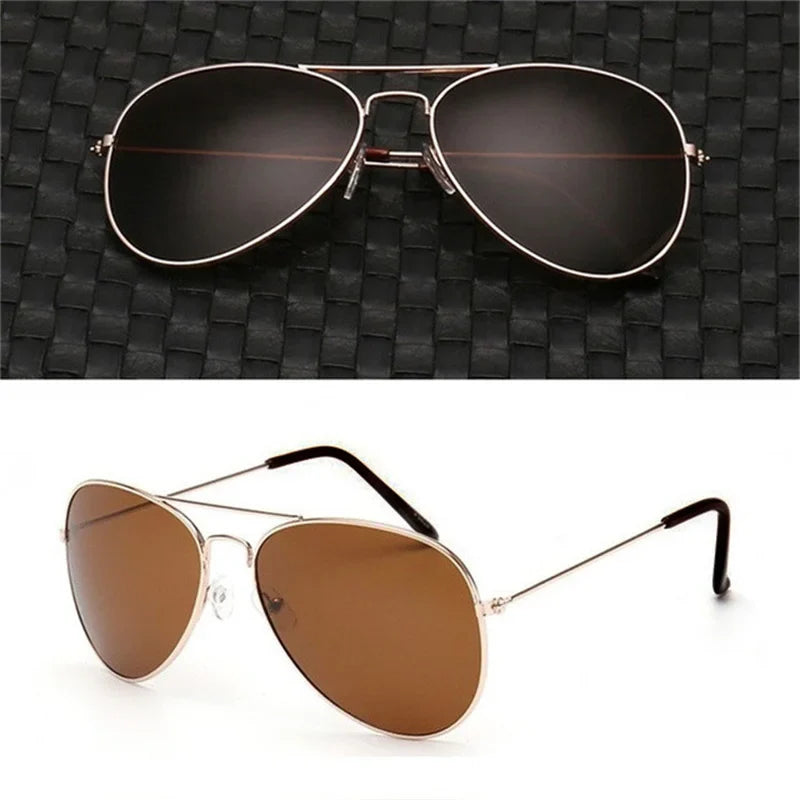 Double Bridge Aviators, UV400 Mirror Lens