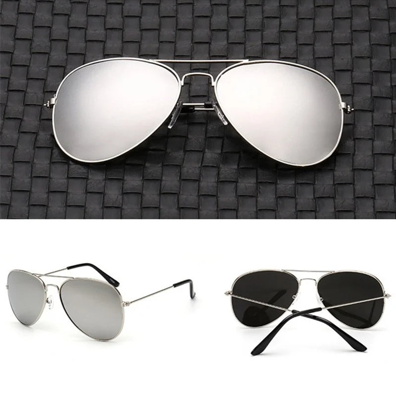Double Bridge Aviators, UV400 Mirror Lens