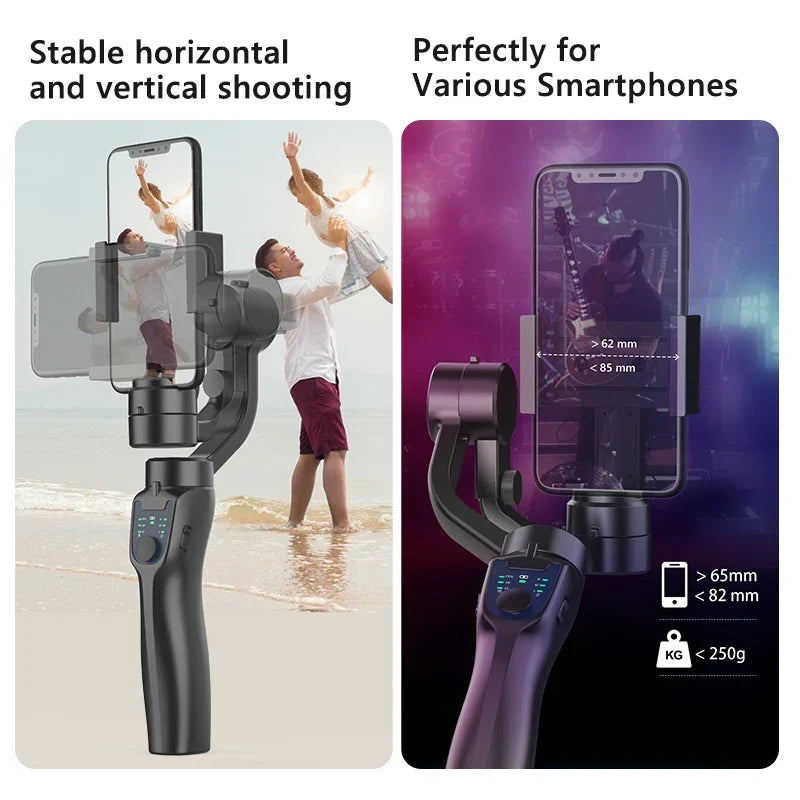 F8 3-Axis Phone Gimbal, Anti-Shake