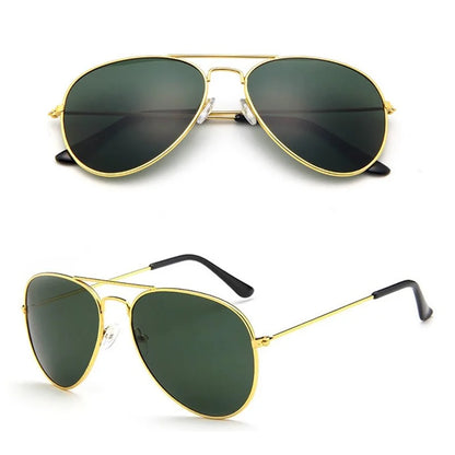 Double Bridge Aviators, UV400 Mirror Lens