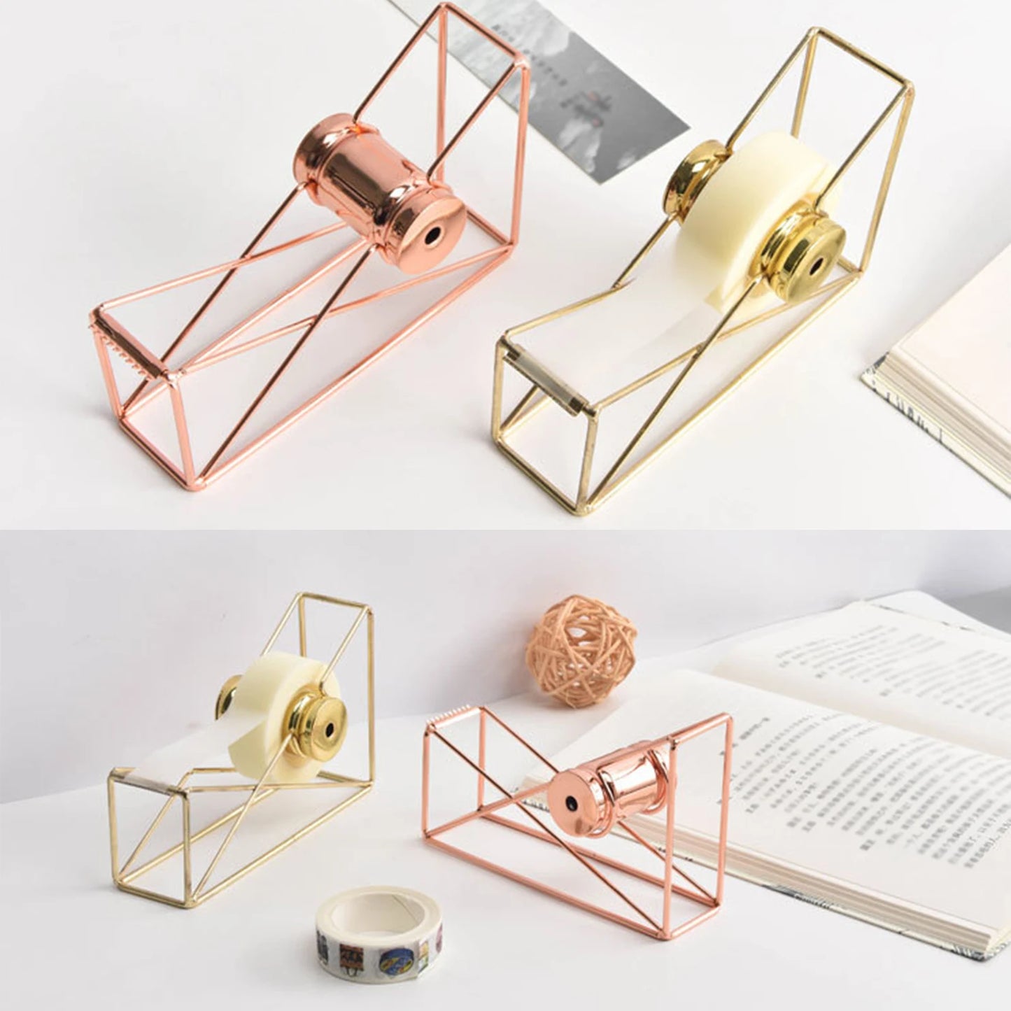 Metal Desktop Tape Dispenser