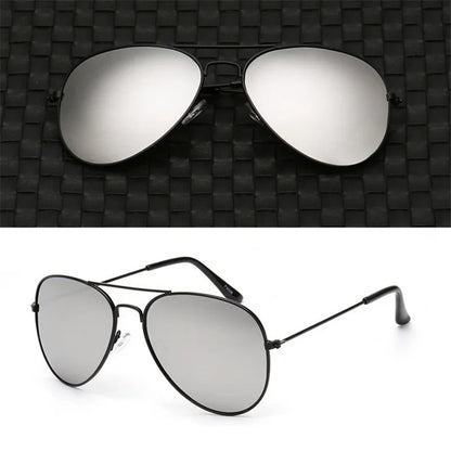 Double Bridge Aviators, UV400 Mirror Lens