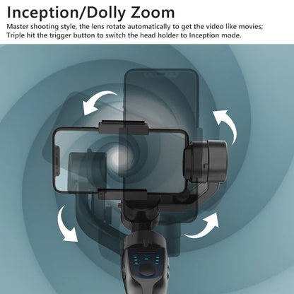 F8 3-Axis Phone Gimbal, Anti-Shake