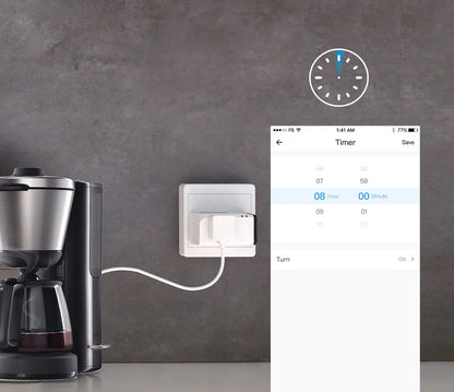 Smart Wi-Fi Plug with Power Monitor