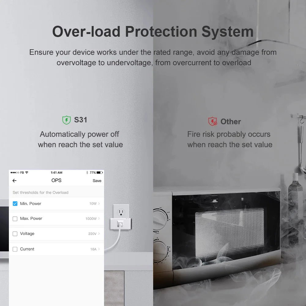Smart Wi-Fi Plug with Power Monitor