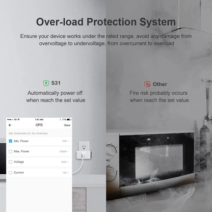 Smart Wi-Fi Plug with Power Monitor