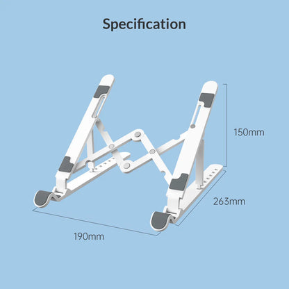 7-Angle Foldable Laptop Riser
