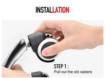 NAIERDI Office Chair Caster Wheels