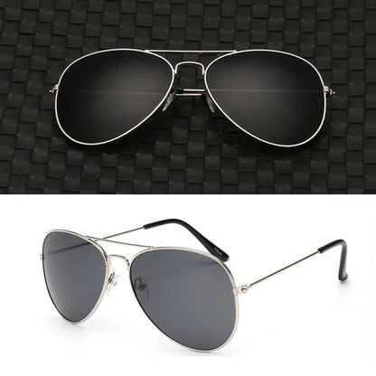 Double Bridge Aviators, UV400 Mirror Lens